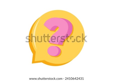 Question Mark Functional Game Related Sticker