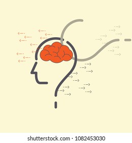 Question mark gimmick represent problem or obstacle that we encounter and it’s as a hook which hold us back. Solve problem and move forward Concept. Vector illustration.