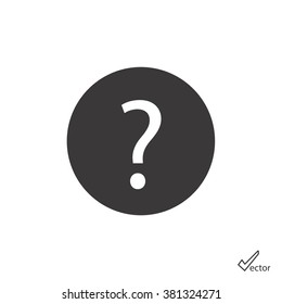 the question mark icon
