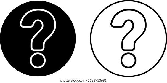  question mark icon. Chat question icon. Question concept. information support service. highlighting riddles. unsolved problems
