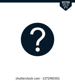 Question mark icon design collection