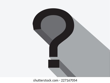 Question mark icon ,  FAQ sign and Help symbol