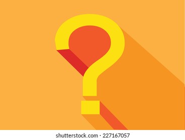 Question mark icon ,  FAQ sign and Help symbol
