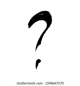 Question mark icon.  Flat design style Help symbol. 