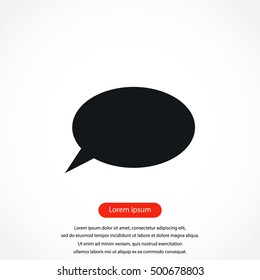 question mark icon, flat design best vector icon