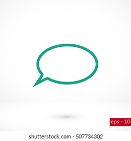 question mark icon, flat design best vector icon