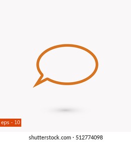 question mark icon, flat design best vector icon