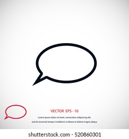 question mark icon, flat design best vector icon