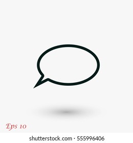 question mark icon, flat design best vector icon