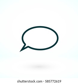 question mark icon, flat design best vector icon