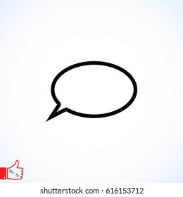question mark icon, flat design best vector icon