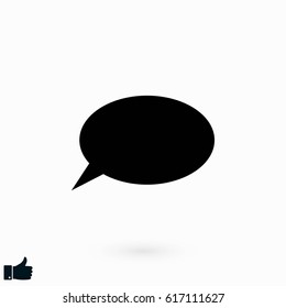 question mark icon, flat design best vector icon