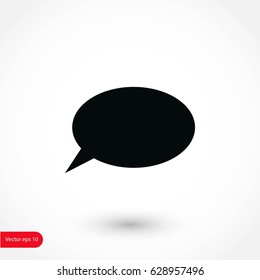 question mark icon, flat design best vector icon