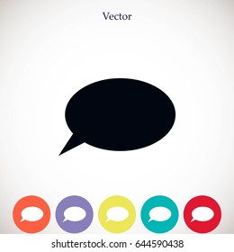 question mark icon, flat design best vector icon