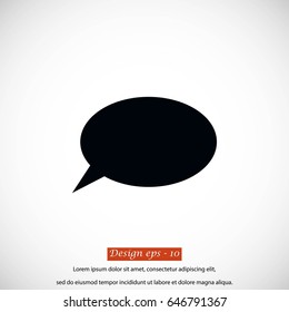 question mark icon, flat design best vector icon