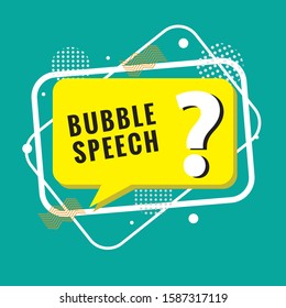 
Question mark icon. Help symbol. FAQ sign on background. vector. Speech Bubbles and Chat symbol.