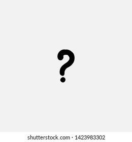 question mark icon sign signifier vector
