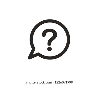 Question mark icon sign symbol