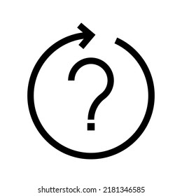 Question Mark icon. question sign. vector illustration