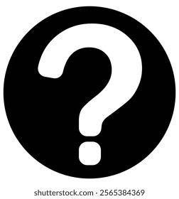 Question mark icon. Question mark icon in speech bubble, Help icon, service chat sign button. Bubble question icon. Question mark symbol on isolated white background. Vector illustrator.
