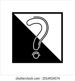 Question Mark Icon Vector Art Illustration