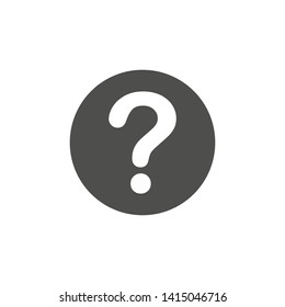 Question Mark Icon Vector Design Illustration