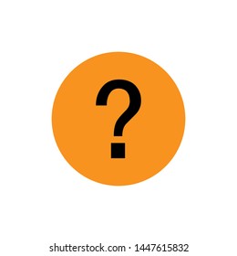 Question Mark Icon Vector Design Symbol Illustration