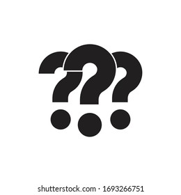 question mark icon vector design illustration