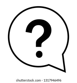 Question Mark icon vector, help vector illustration.