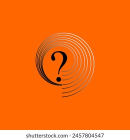 Question mark icon, vector illustration. Asking questions. Ask for help. do not ask. Need information. Question.