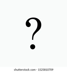 Question Mark Icon - Vector, Sign and Symbol for Design, Presentation, Website or Apps Elements. 