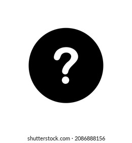 Question Mark Icon - Vector, Sign and symbol for web site design, logo, app, UI. Question mark icon illustration on white background