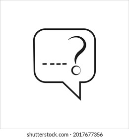 Question Mark icons symbol vector elements for infographic web