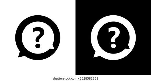 signo de interrogación con signo de información