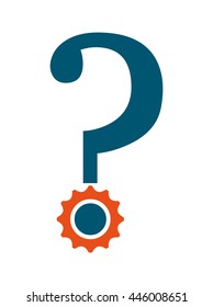 question mark isolated icon design, vector illustration  graphic 