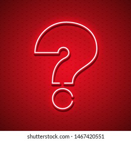 1,429 Neon light question mark Images, Stock Photos & Vectors ...