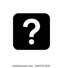 Question Mark on Popup Guide for Online Support or Tutorial