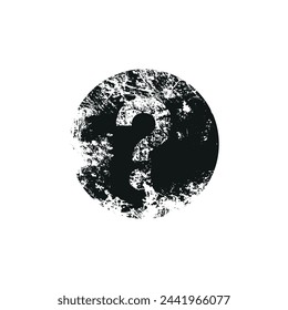 question mark on white background