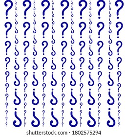 question mark pattern. ask texture