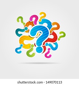 Question Mark Poster