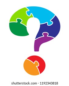 Question Mark Puzzle Graphic