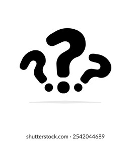 Question Mark Rounded. A questioning symbol hovers with uncertainty, seeking clarification.
