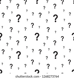 The Question Mark Seamless Pattern