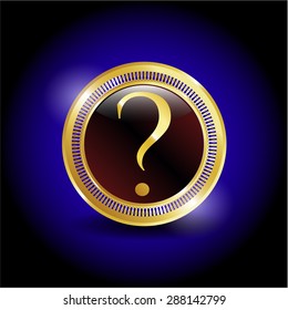 Question Mark shiny badge