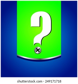 question mark sign