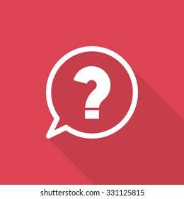 question mark sign icon