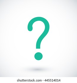 Question mark sign icon