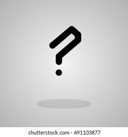 Question mark sign icon