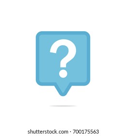 Question mark sign icon