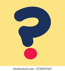Question Mark smart trendy colorful vector superb design useful Illustration colorful background.eps